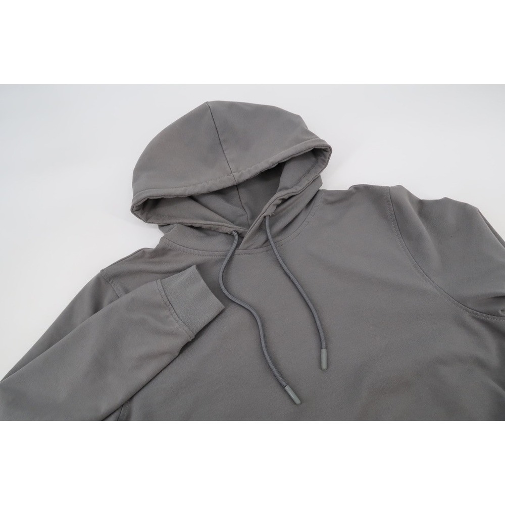 Cuts Clothing Hyperloop Hoodie Mens Large Gray Performance Athleisure L1037